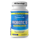 Puritan 's Pride Probiotic 10 s vitamínem D pomoci podporovat imunitní systém zdraví *, 60 Počet, bílá