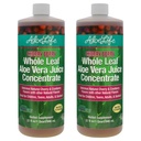 Aloe Life - All Leaf Aloe Vera Juice, Organic, Gluten- Free (Cherry Berry, 32 oz) OF 124; 2- Pack