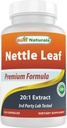Nejlepší Naturals Nettle Leaf Extract 5000 mg Ekvivalentní per Servin- 120 Kapsle