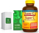 Super C s vitamínem D3 a zinkem 200 Tablety s Exkluzivní A až Z - Lepší Ligth & Jarní průvodce (2 položky)