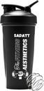 SADATT 28 Ounce Protein Shaker Lahvička pro Gym a Pre- cvičení - BPA-Free, Leak-Proof, Myčka nádobí Safe