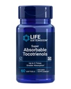 Life Extension Super Absorbovatelné Tocotrienoly, Vitamin E jako D- Alpha tokoferol, Smíšené tokotrienoly, Podpora růst vlasů, Mozková funkce, Bezlepkové, Non- GMO, 60 softgels