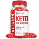 Odůvodněné laboratoře Ketosyn Keto ACV Gummies Advanced Formule 1000MG Ketosyn Keto Gummies Apple Cider Ocet připravený s Pomegranate Beet Juice Powder B12 Vegan Non GMO 60 Gummys