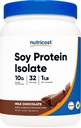 Nutricost Soy Protein Powder, 1 LB Čokoláda, 10 gramů proteinu Per Serving, Vegetarian, Non- GMO & gluten zdarma