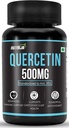 Quercetin 500mg Kapsle - Standardizované na 95% Capsule 124; Vysoce purifikovaný a biologicky dostupný dodatek CUP124; Přírodní bioflavonoidy a silné antioxidanty (30 Kapsle)
