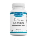 EuroMedica zink Plus Selen - Doplněk pro podporu imunitního a dýchacího zdraví - Minerální dodatek se zinkem Bisglycinát Chelate - Vzorec se Seleniem pro buněčnou podporu zdraví - 60 Kapsle