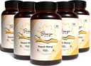 Opalovací gumy, Denní gumie s beta- karotenem a vitaminem C & Astaxanthin, přírodní tankovací doplněk, Vegan, Non- GMO - 180 gummies - balení 5