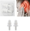 Tinnitus Relief for Ringing Uars, Tinnitus Relief Device, Anti Tinnitus Relief Ušní Clip, Zařízení pro Stop Uch Ringing, Tinnitus Earplug for Uar Ringing, Three Layer Noise Reduction Earplug (1Pair)