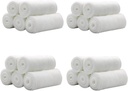 EatingBiting 20 Rolls 4 palců x 4.92 Yards Rolled Gauze Stretch Bandage / Medical Grade Sterilní první pomoc Wound Care Cotton Ply / Stretched Gauze Bandage Rolls with Medical Tape