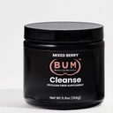 (Bum) Psylium Husk Fiber Powder, Smíšený Berry Ochucený nápoj se Stevia, Colon Cleanse for Bloating Relief & Digestive Health, Denní Soluble Fiber Supplement, Cukr & gluten zdarma, Vegan, 30 Služeb