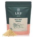 Lily of the Valley Maca Root Powder - Great Superfood for Breakfast, Smoothies & Baking - Premium Grade - Želatinizované pro snadnou stravu - Vegan & gluten-Free - Baleno v Resealable Pouch (8oz, 226g)