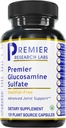 Premier Research Labs Glucosamine Sulfat - Shellfish Free Glucosamine Sulfath Kapsle pro společnou podporu, Connective Tissue Health, 750 mg Per Serving, Vegan Friendly - 120 Vegetariánské Kapsle