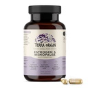 TERRA ORIGIN Multi- Příznaky Menopauza Doplňky pro ženy do 124; Menopauza Podpora pro noční pocení, Hot Flashes & Mood Swings do 124; DIM, Black Cohosh, Dong Quai, Chaste Tree Berry 124; 60 Kapsle
