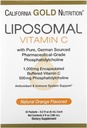 Lipozomální vitamín C od California Gold Nutrition - Tekutý dodatek pro antioxidant & imunitní podporu - Vegan Friendly - Gluten Free, Non- GMO - 1000 mg - 30 Packets - Natural Orange Flavor