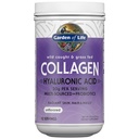Zahrada života Marine & Grass- Fed Collagen Peptides Powder Supplement (typ I, III) s probiotika, BCAA & Hyaluronic Acid pro zářivé vlasy, kůže a nehty - Neochucené, 20g na servírování, 12 Služeb