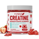 Kreatin- monohydrát Žvýkačky 5 g pro muže a ženy, 120 Bezcukerné Žvýkačky s 200 Mg Magnesium Glycinát, 200 Mg L- Threonát pro podporu svalů, Energy Boost