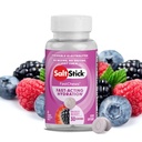 Saltstick Electrolyte FastChews - 60 Mixed Berry Chewable Electrolytes - Salt Tablety pro běh a hydrataci, Electrolyte Chews - 60 Počet
