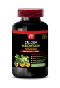 Dodatek k hořčíku vápníku - fosforečnan vápenatý s vitaminem D-3 & Boron - Zdravé kosti hořčík, vápník pro ženy, hořčík pro muže, doplňky síly kostí, 1 lahvička 60 Kapsle