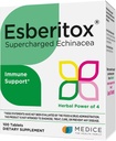 Přeplňovaná Echinacea - 100 Tablet - Imunitní podpora Bylinný dodatek s Wild Indigo Root & Purple Coneflower - Klinicky testováno - Vyrobeno v Německu
