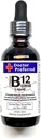 Vitamin B12 Complex Liquid Sublingual Drops Fast Absorpce B2, B3, B5, B6 a B12. 2 fl oz - 60 Day Supply