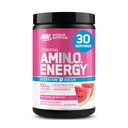 Optimum Nutrition Amino Energy Powder Plus Focus, s BCAA, Electrolytes, a kofein, Meloun, 30 Servings (Balení May Vars)