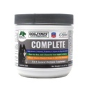 Dogzymy Kompletní - Probiotika, prebiotika, Glukosamin, Chondroitin, MSM a Hyaluronic Acid, Kompletní péče o pleť a kabát (8 Ounce)