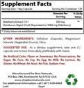 Nejlepší Naturals Elderberry 5000 mg & Ginkgo Biloba 120 mg