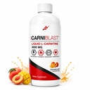 Bricker Labs CARNIBLAST Liquid L- Carnitin 3000mg - Carnipure ® Sports Nutrition Supplement for Energy, Stamina & Workout Recovery - Peach Mango Flavor, 16 Fl Oz, Vegan, gluten- Free, Non- GMO
