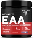 Bolt EAA 300gm, 30 Služeb 124; Nine Essential Amino Acid with BCAA 5000 Academy 124; EAA dodatek pro muže a ženy - Blueberry Blast