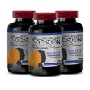 Vitamin b6 pantotenová kyselina - Anti Gray Hair Solution - Šedé vlasy Reversal pro muže a ženy, Vlasové doplňky pro ženy, přírodní barva vlasů, biotin dodatek pro vlasy, Saw Pametto, 3 Bot 180 Caps
