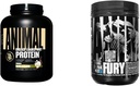 Zvířecí syrovátka izolovat syrovátkový protein prášek - Izolovat naložené pro post cvičení a zotavení & Fury - Předcvičení prášek dodatek pro energii a soustředění
