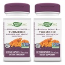 Příroda je cesta kurkuma Max Potency Premium Extract - Kurkuma dodatek pro společnou podporu * - s kurkumou Extrakt - pro muže a ženy - Gluten Free - 60 Vegan Kapsle (Balení po 2)