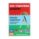 Sun Chlorella Powder Green Algae Superfood dodatek podporuje celé tělo Wellness imunitní obrany, Gut Health & Natural Energy Boost - Chlorofyl, B12, Protein - Non- GMO - 10 Služeb