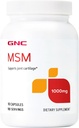 GNC MSM 1000mg, 90 Kapsle, podporuje společnou chrupavku