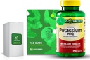 Draslík 99 mg, 250 Caplet Bundle s Exkluzivní vitamíny & Minerály A až Z - Lepší Light & Spring Guide