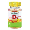 Jamieson Vitamin D Gummies 1000 IU - Orange, Strawberry, Lemon, 60. léta