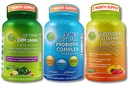 Hormonální, trávicí a imunitní podpůrný balíček - DIM 200mg s BioPerine ® & Crucipean Whole Foods + Vegan 3in-1 Probiotic 50 Billion CFU + Liposomální vitamin C 1100mg s Acerola Cherry - No Fillers