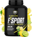 6AM Run F2 Sport Pro Endurance Palivo - Cluster Dextrin ® Carb Matrix s elektrolyty pro běh, školení a obnovu (50 Služeb, Lemon Lime)
