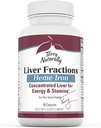 Terry Přirozeně zlomeniny jater - Endurance & Energy Support with Gentle Iron - Dietní dodatek podporuje zdravou tvorbu červených krvinek - Železný dodatek pro zdraví jater - 90 Kapsle