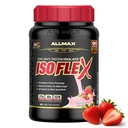 ALLMAX Nutrition ISOFLEX Syrovátkový proteinový izolát, jahoda - 2 lb - 27 gramů proteinu per Scoop - nula tuku & cukr - 99% laktóza zdarma - gluten zdarma & Soy zdarma - Přibližné 30 Služeb