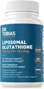 Dr. Tobias Liposomal Glutathione, 500mg per Serving - Vysoce biologicky dostupný Glutathione dodatek, Podporuje energii, kůže a imunitní zdraví - Vegan, gluten- Free, Non- GMO, 60 Kapsle, 30 Služeb