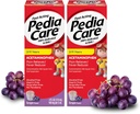 Rychlé hraní dětské bolesti Reliever / Dětská horečka Reducer s Acetaminophen perorální suspenze, věk 2-11, Zero Alkohol nebo Aspirin nebo Ibuprofen, Grape Flavor, 4 fl oz (2 balení)