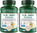 Produkty čistoty HA Společná formule Hyaluronická kyselina + klíčové kofaktory - kloub + kůže Multi kolagen (typ I, II & III) - 5-Loxin - Extrakt z oliv - Společná flexibilita + mobilita - 90 Kapsle (2)
