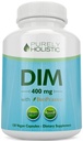 DIM dodatek 400mg Plus Bioperin - 150 Veganských kapslí - 5 měsíční dodávka - Hormonální bilance pro ženy a muže - vysoká síla Diindolylmethan