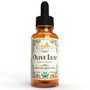 Khroma Bylinné produkty Organic Olive Leaf - 2 oz Liquid in a Glass Bottle - 30 Servings