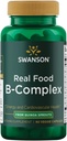 Swanson Real Food Vitamin B- Complex 60 Veg Kapsle