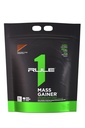 Pravidlo 1 Masová hmotnost proteinů Gainer - vysoce kalorický váhový zisk Formule s 1,220 + kalorií, 250g + Complex Carb Blend, 40g All- Whey Protein Per Serving (16 Služeb, Čokoláda Fudge)