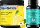 KEY NUTRIENTS Hydration Bundle - Multivitamin Electrolyte Powder Lemonade (90 Servings) & Electrolyte Tablety (200 tablet) - No Sugar, No Calories - Sodná a energetická podpora -, Made USA