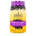 Zarbee 's Elderberry Gummies Daily Imunitary Supplement with Vitamins A C D E & Zinek, Black Elderberry Extract, Natural Berry Flavor, Vegetarian, Gelatin- Free, 60 Count