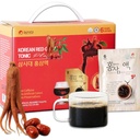 SamSiDae Korean Red Ginseng Tonic - 6- year Grown Roots with Jujube & Cornus Fruit Extract - Caffeine- Free Bylinný dodatek - Podporuje energii a imunitní zdraví - 20 Pohodlné denní pouches
